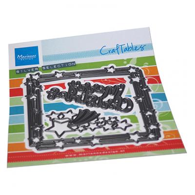 Marianne Design Cutting Dies - Quadrat & Sterne
