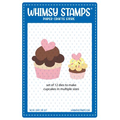 Whimsy Stamps Die Set - Cupcake