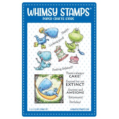 Whimsy Stamps Stempel - Dino Mighties