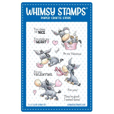 Whimsy Stamps Stempel - Donkey Love