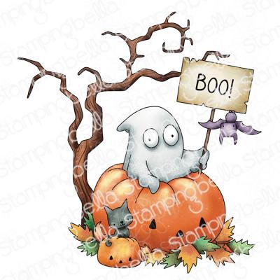 Stamping Bella Stempel - Little Cutie Ghostly Fun