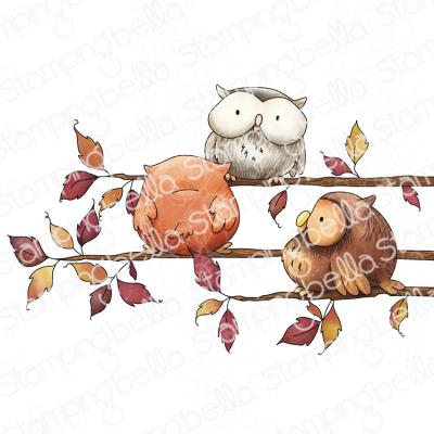Stamping Bella Stempel - Little Owl Trio