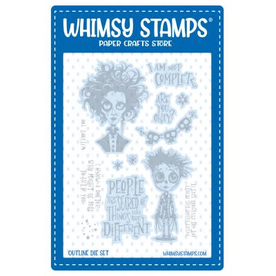Whimsy Stamps Cutting Dies - Edward