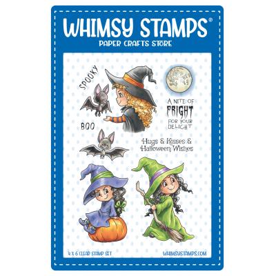 Whimsy Stamps Stempel Halloween Night