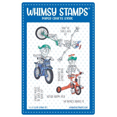 Whimsy Stamps Stempel - Never Grow Old
