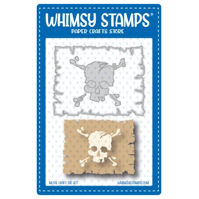 Whimsy Stamps Metal Die Set - Treasure Map