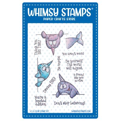 Whimsy Stamps Stempel - Be Unique