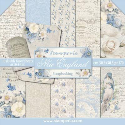 Stamperia Paper Pad - New England
